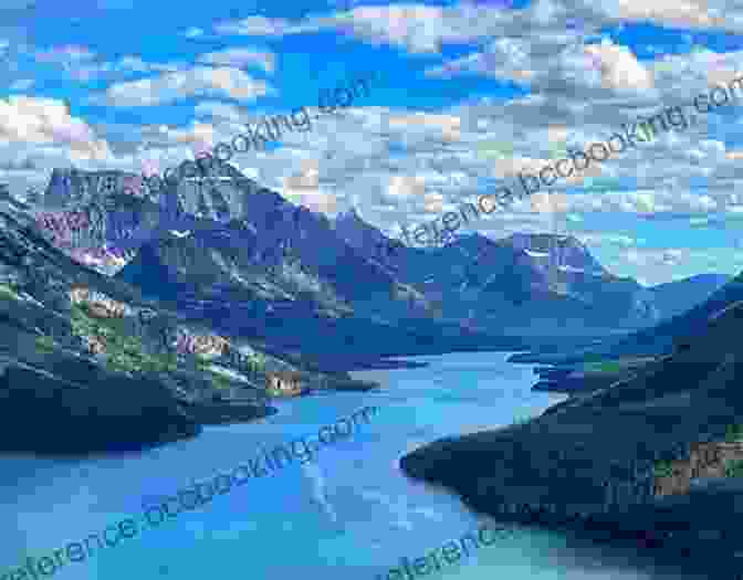 A Breathtaking Shot Of Waterton Lakes National Park, Capturing The Turquoise Hue Of Waterton Lake Against A Backdrop Of Rugged Peaks. Nature Guide To Glacier And Waterton Lakes National Parks (Nature Guides To National Parks Series)