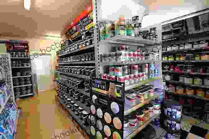 A Bustling Drysaltery Shop Selling Various Powders And Chemicals Recipes For The Colour Paint Varnish Oil Soap And Drysaltery Trades