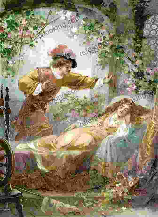 A Captivating Illustration Of Sleeping Beauty, Surrounded By A Serene Forest And Ethereal Creatures Sleeping Beauty And Other Fairy Tales (Dover Children S Thrift Classics)