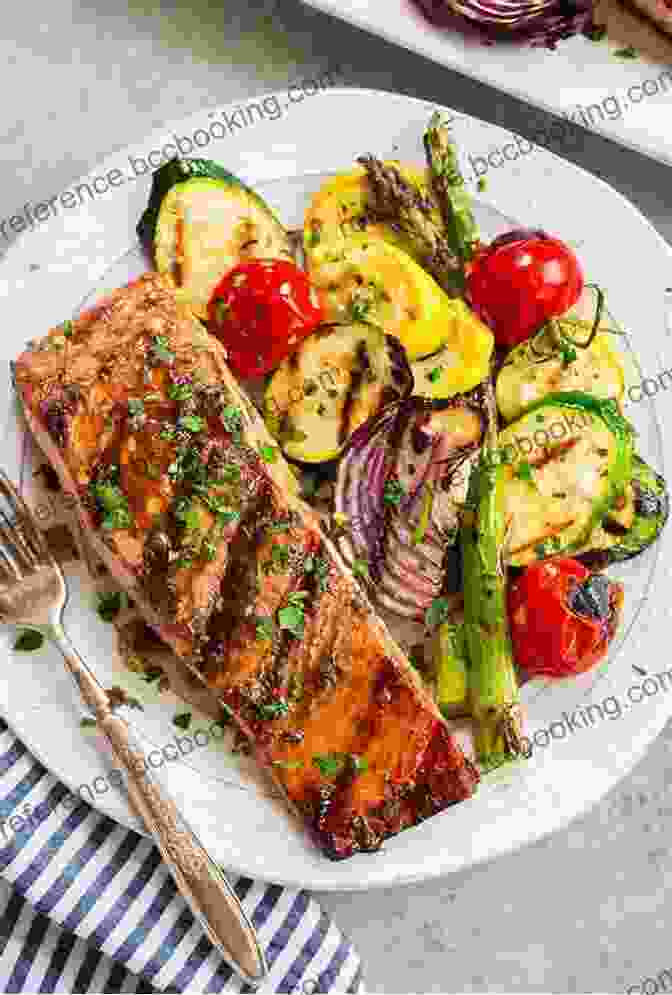 A Grilled Salmon Fillet With Lemon And Dill, Served With Grilled Summer Vegetables The Food52 Cookbook Volume 2: Seasonal Recipes From Our Kitchens To Yours