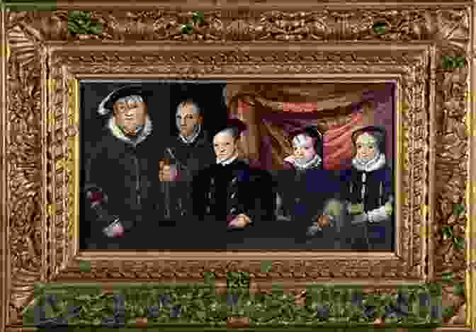 A Group Portrait Of The Children Of Henry VIII: Edward VI, Mary Tudor, Elizabeth I, Henry FitzRoy, Margaret Douglas, And Philippa Cheyney The Children Of Henry VIII