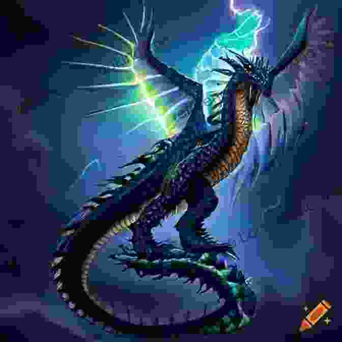 A Majestic Dragon Soaring Through The Sky, Its Emerald Scales Shimmering In The Sunlight Rise Of The Dragons Angie Sage