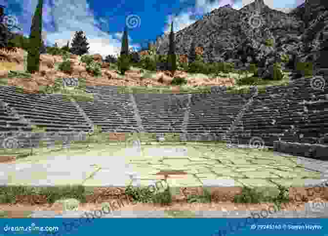 A Panoramic View Of An Ancient Greek Amphitheater, Highlighting The Timeless Appeal Of Ancient Greek Mythology In Literature A Three Headed Dog And The Underworld: An Ancient Greek Myth
