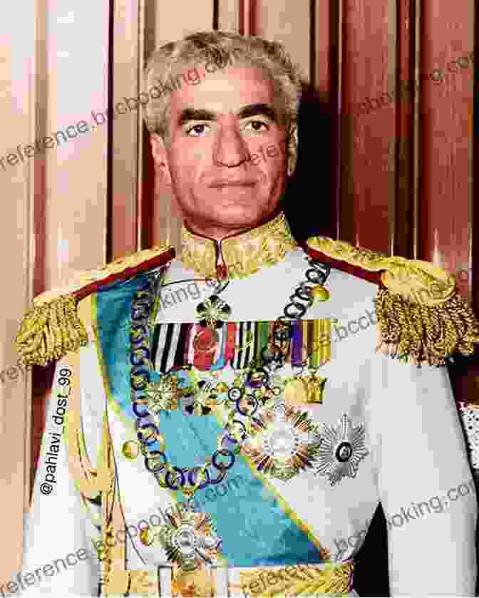 A Portrait Of Shah Mohammad Reza Pahlavi, Depicting His Regal Attire And Stern Expression. The Fall Of Heaven: The Pahlavis And The Final Days Of Imperial Iran