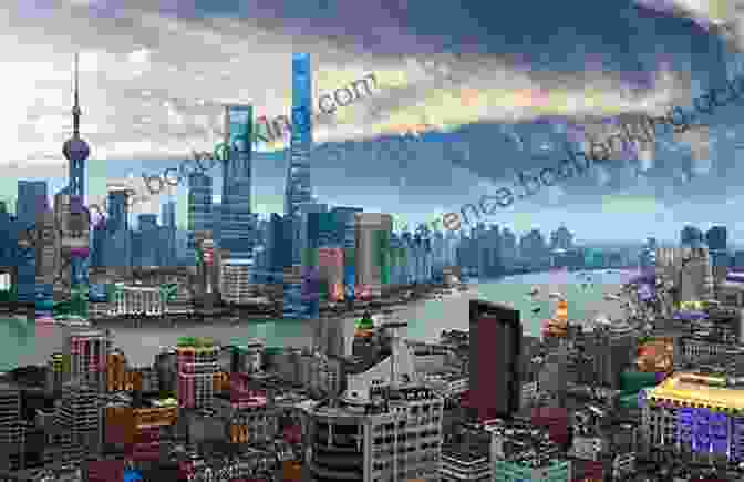 A Vibrant Cityscape Of Shanghai, Representing The Modern China Explored In A Song For China Ange Zhang