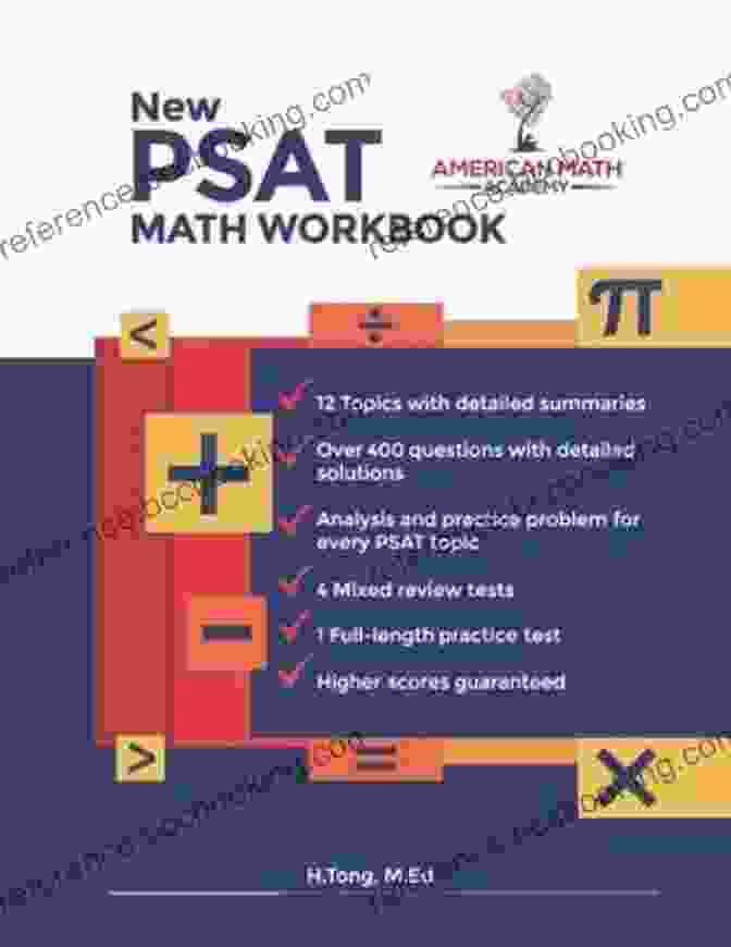 American Math Academy's PSAT Math Workbook Cover PSAT Math Workbook American Math Academy