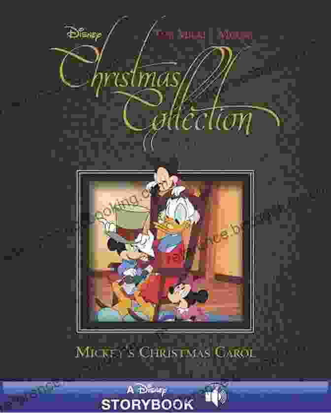 Cover Of The Mickey Christmas Carol Disney Short Story Ebook, Featuring Mickey Mouse Dressed As Scrooge With A Candle On His Head Mickey S Christmas Carol (Disney Short Story EBook)