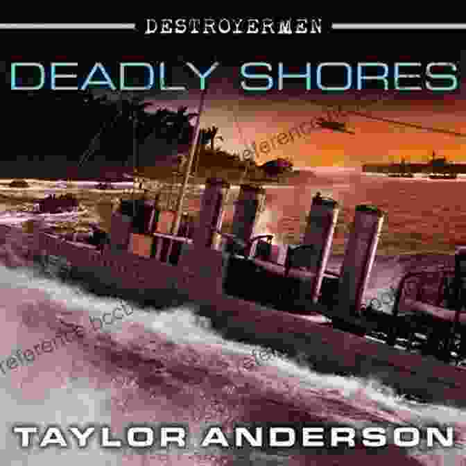 Deadly Shore Book Cover Featuring A Shadowy Figure Standing On A Desolate Beach, Waves Crashing In The Background Deadly Shore: A Thriller Andrew Cunningham
