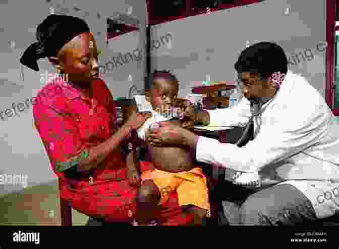 Doctor Examining A Child In A Rural African Village Millions Saved: New Cases Of Proven Success In Global Health