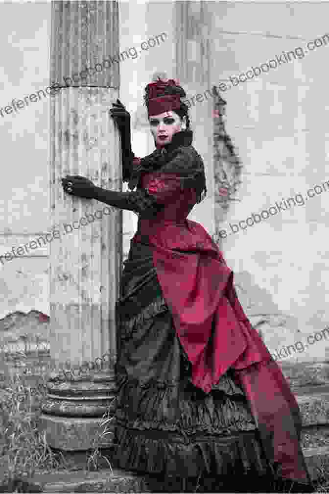 Elegant Woman In Victorian Dress, Disappearing Into Smoke The Other Lady Vanishes Amanda Quick