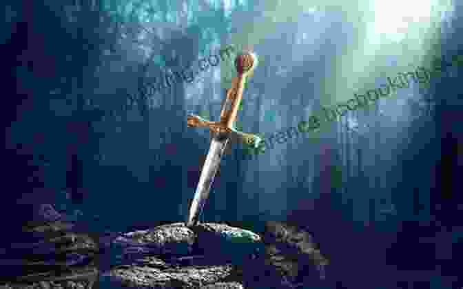 Excalibur Sword Emerging From The Lake, Held By The Hand Of King Arthur Excalibur S Curse Arthurian Legend: Excalibur Sword (The Secret Excalibur Files 1)