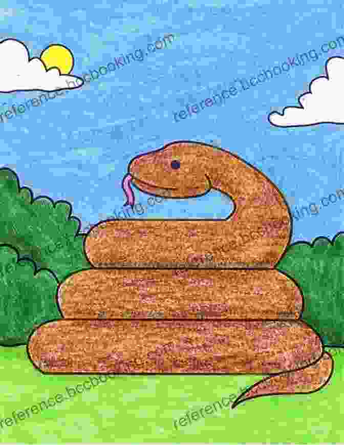 Final Snake Drawing How To Draw Snakes Step By Step Guide: Best Snake Drawing For You And Your Kids