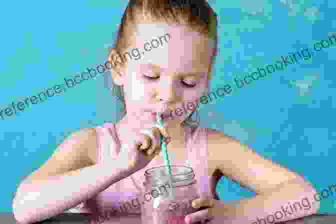 Happy Children Drinking Colorful Smoothies Through Straws 201 Healthy Smoothies And Juices For Children: Fresh Wholesome No Sugar Added Drinks Your Kid Will Love