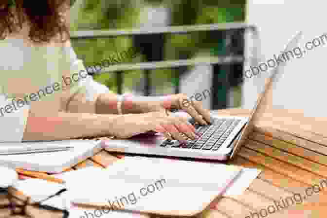Image Of A Writer Writing On A Laptop Seven Drafts: Self Edit Like A Pro From Blank Page To
