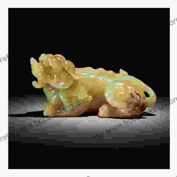 Intricate Chinese Jade Carving Depicting A Mythical Creature EOTHEN: Traces Of Travel Brought Home From The East