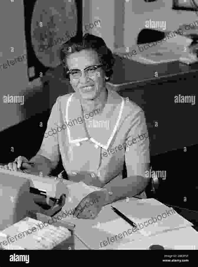 Katherine Johnson, Seated At A Desk, Smiling And Working On A Mathematical Problem. The Story Of Katherine Johnson: A Biography For New Readers (The Story Of: A Biography For New Readers)