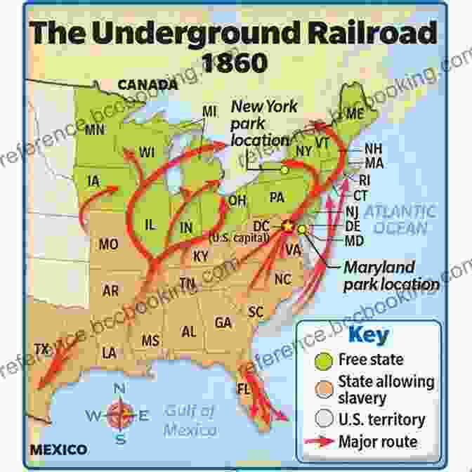 Map Of Harriet Tubman's Spy Routes Harriet Tubman: Union Spy (Hidden History Spies)