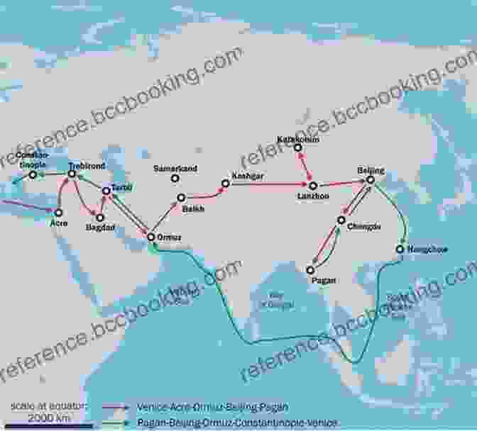 Map Of Marco Polo's Travels The Age Of Exploration (World History Series)