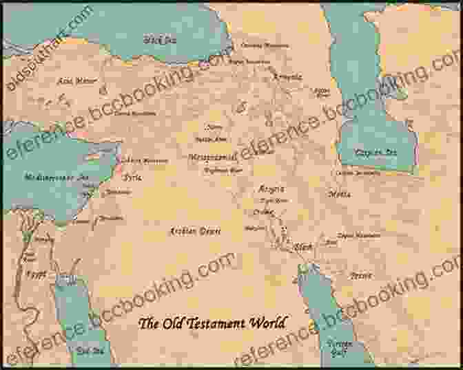 Map Of The Old Testament World A Survey Of The Old Testament