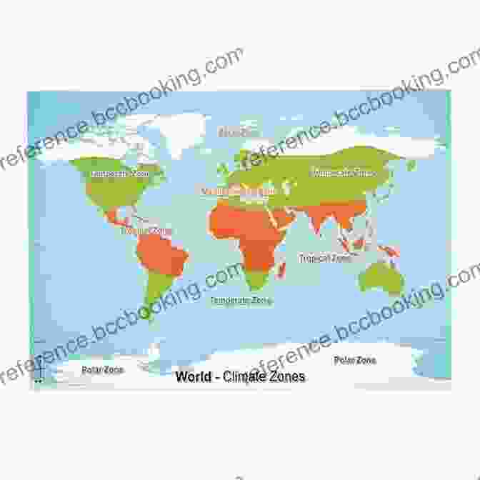 Map Showing Global Climate Zones Student Guide To Climate And Weather A