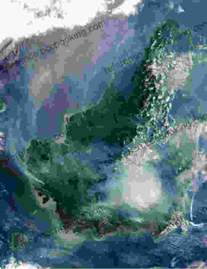 Satellite Image Showing Smoke Plumes From Forest Fires In Borneo The Wasting Of Borneo: Dispatches From A Vanishing World