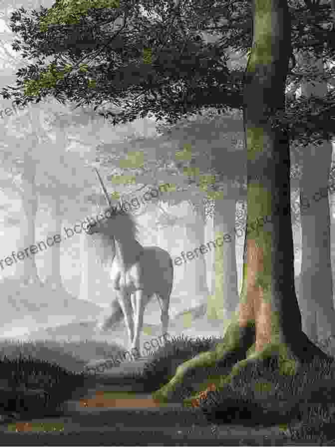 Sparkle The Unicorn Gallops Through A Lush Forest, Her Mane And Tail Flowing Behind Her. A Unicorn Named Sparkle: A Picture