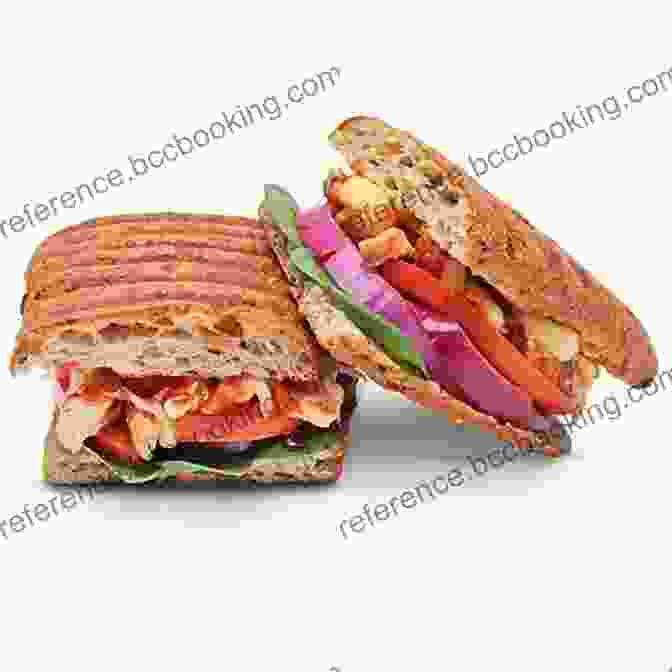 Stacked Paninis With Fresh Ingredients, Evoking The Flavors Of Pompeii The Paninis Of Pompeii Andy Stanton