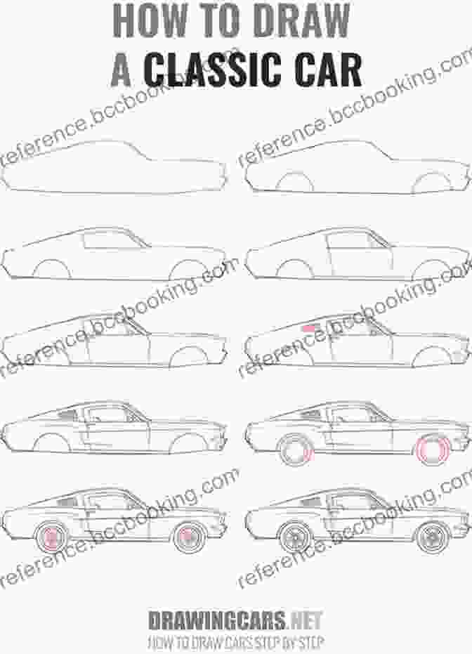 Step By Step Drawing Of A Classic Car How To Draw Cars And Bikes : Vintage Edition: Learn To Draw Retro Cars And Bikes Step By Step Easy Drawing Instruction For Kids (Draw With Amber 2)