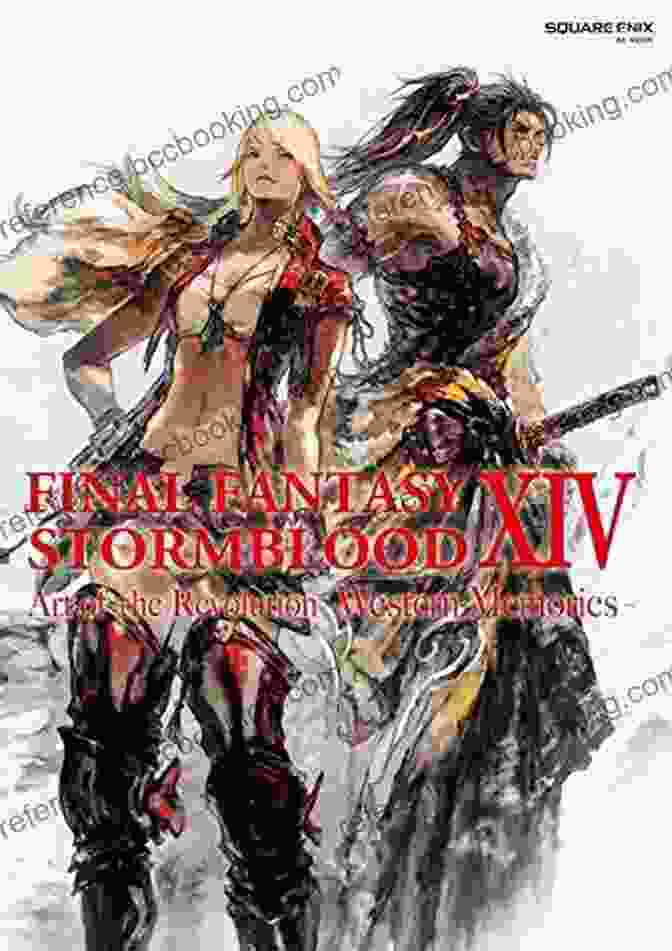 Stormblood: The Art Of The Revolution Western Memories Book Cover Final Fantasy XIV: Stormblood The Art Of The Revolution Western Memories