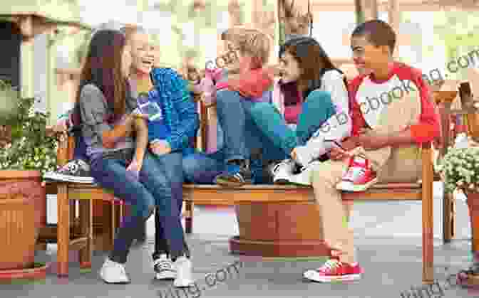 Teenage Girls Interacting With Friends During Puberty PUBERTY SURVIVAL GUIDE FOR GIRLS: Everything You Need To Know To Care For Your Body And Mind