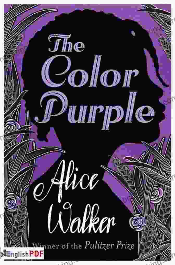 The Color Purple Book Cover, Featuring A Purple Background With A Silhouette Of A Woman's Face And The Title In Bold White Lettering The Color Purple Alice Walker