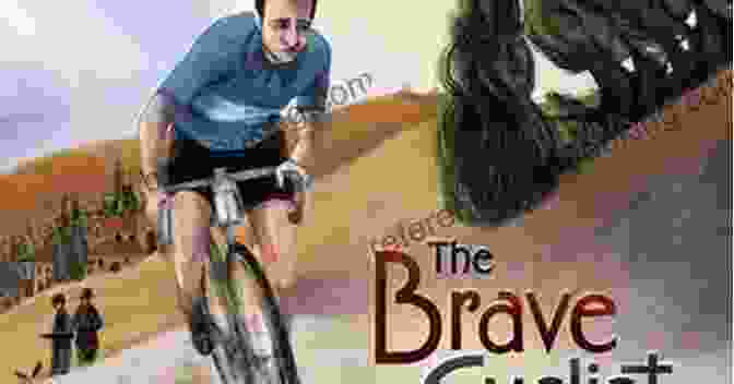 The Cover Of The Book 'The Brave Cyclist: Amalia Hoffman's Unforgettable Journey', Featuring A Photo Of Amalia Cycling. The Brave Cyclist Amalia Hoffman