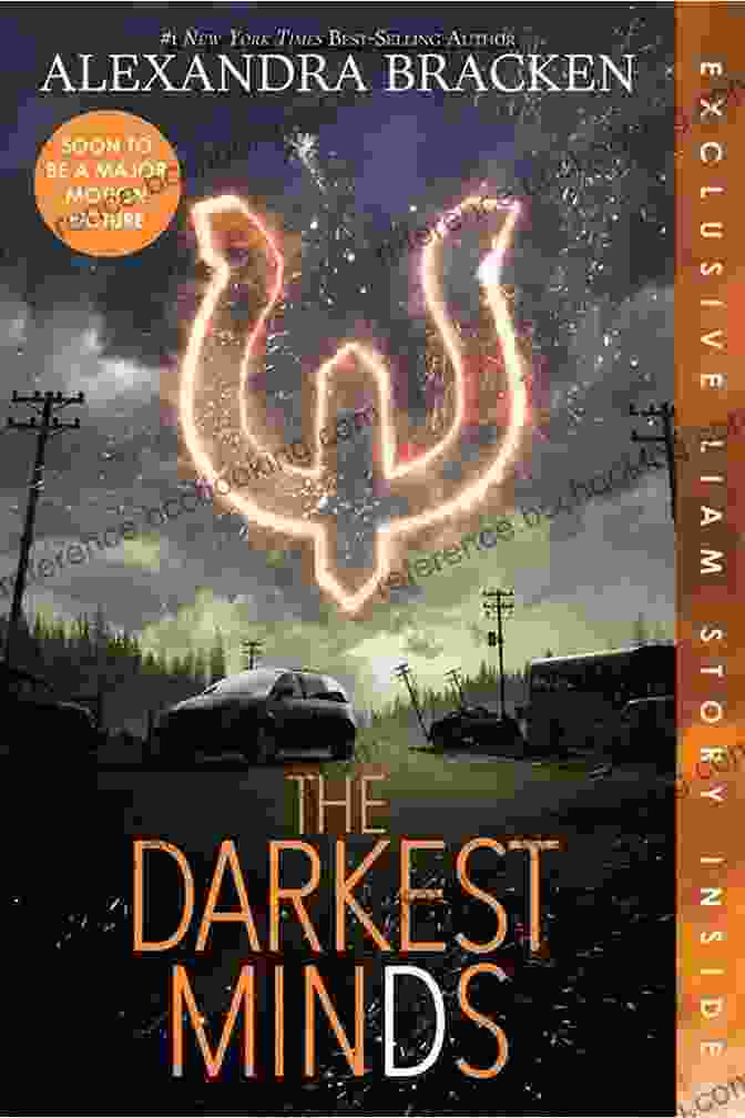 The Darkest Minds Book Cover, Featuring A Young Girl With Glowing Eyes And A Group Of Children Running In A Forest In The Afterlight: A Darkest Minds Novel (The Darkest Minds 3)