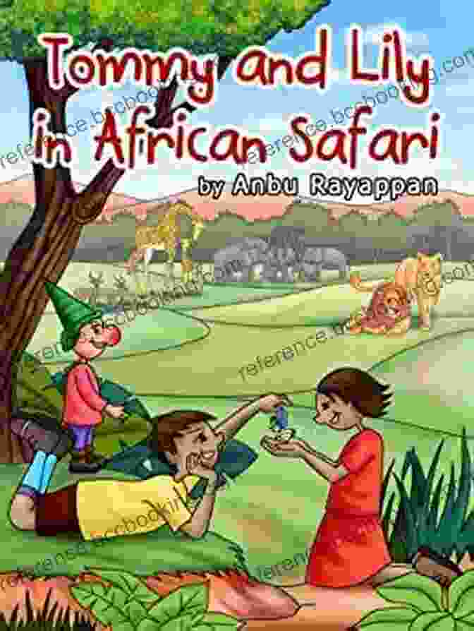 Tommy And Lily With Dragons In African Safari Book Cover Tommy And Lily With Dragons In African Safari