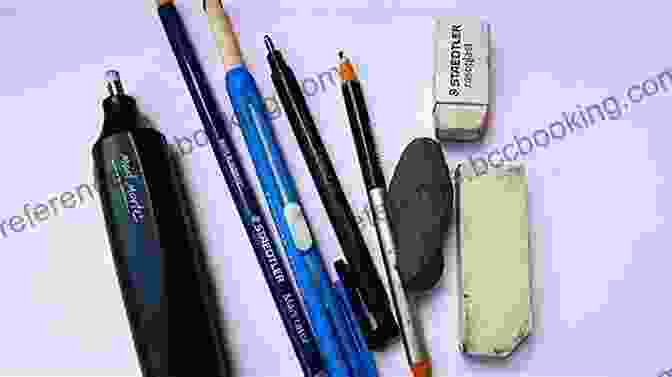 Variety Of Sketching Pencils, Paper, And Erasers The Basics Of Sketching: The Tips For Mastering Your Drawing Skill: Sketching Tutorials