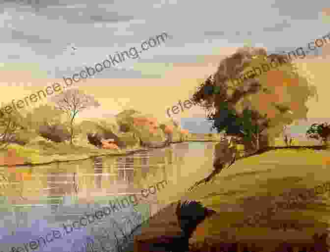 Watercolor Painting Of A Tranquil Landscape Watercolor And Oil Painting: A Beginner S Guide(Illustrated) Part 1( Painting Oil Painting Watercolor Pen Ink)