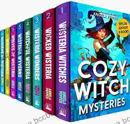 Cozy Witch Mysteries: Special Edition Box Set Of 8 (Angela Pepper Box Sets And Bundles)