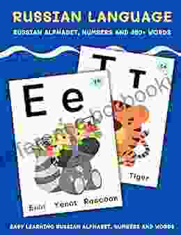 Russian Language: Easy Learning Russian Alphabet Numbers And Words